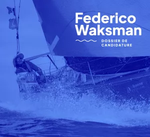 Webdesign Dossier de présentation Réalisation d'une présentation du skipper et de son projet.